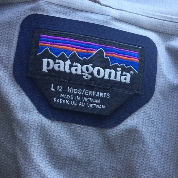 COPY - Kids High quality navy Patagonia Raincoat